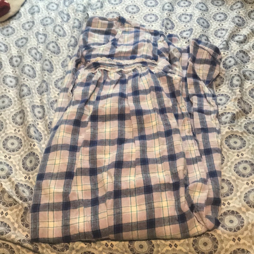 Flannel night gown